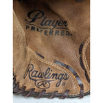 12.5 " PP125BF Player Preferred Rawlings Baseball Glove Mitt Leather RHT