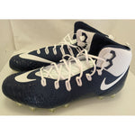 18 Men's Nike White Navy Force Savage Pro TD Football Cleats 880144-411 Shoes