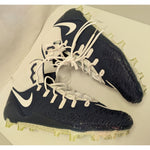 18 Men's Nike White Navy Force Savage Pro TD Football Cleats 880144-411 Shoes