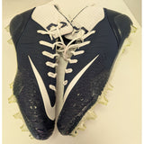 18 Men's Nike White Navy Force Savage Pro TD Football Cleats 880144-411 Shoes