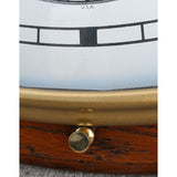 AS-IS HUGE 42" Round Oak Howard Miller 622-525 Wall Clock