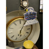 AS-IS HUGE 42" Round Oak Howard Miller 622-525 Wall Clock