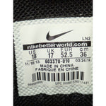 18 Men's Nike Black White Zoom Code Elite 3/4 Shark Football Cleats 603370-010 Shoes