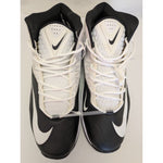 18 Men's Nike Black White Zoom Code Elite 3/4 Shark Football Cleats 603370-010 Shoes