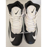 18 Men's Nike Black White Zoom Code Elite 3/4 Shark Football Cleats 603370-010 Shoes