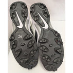 18 Men's Nike Black White Zoom Code Elite 3/4 Shark Football Cleats 603370-010 Shoes