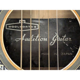 38" Woolworth's Audition Guitar Acoustic 6-String Vintage Japan Made Wood 1965 Traditional