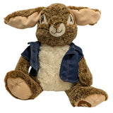 Peter Rabbit 2 Movie Dan Dee Plush Toy 16 Inch Dancing Singing Easter Stuffed Animal 2020 Brown Tan Polyester