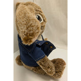 Peter Rabbit 2 Movie Dan Dee Plush Toy 16 Inch Dancing Singing Easter Stuffed Animal 2020 Brown Tan Polyester
