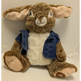 Peter Rabbit 2 Movie Dan Dee Plush Toy 16 Inch Dancing Singing Easter Stuffed Animal 2020 Brown Tan Polyester