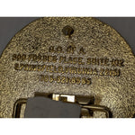 2 5/8" Gun Owners Of America United Belt Buckle Eagle Round Gold Tone Club Springfield Virginia Forbes Place