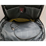 Bruno Cavalli Laptop Backpack USB Charging Port Polyester Grey Design Travel Bag Back Pack