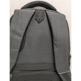 Bruno Cavalli Laptop Backpack USB Charging Port Polyester Grey Design Travel Bag Back Pack