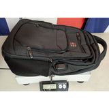 Bruno Cavalli Laptop Backpack USB Charging Port Polyester Grey Design Travel Bag Back Pack