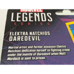 Elektra Natchios Daredevil Action Figure Marvel Legends Series Spider-Man
