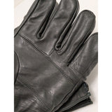 L Jacob Ash Mens Waterproof Italian Leather JA Gloves 40g Thinsulate Insulated Black Large Winter