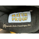 L Jacob Ash Mens Waterproof Italian Leather JA Gloves 40g Thinsulate Insulated Black Large Winter