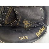 11-500 Riddell Small Youth Catchers Baseball Glove Mitt Leather RHT