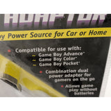 2in1 Nyko AC/Car Home Adapter Game Boy Advance Color Pocket Power Source NOS New
