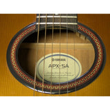 Yamaha APX 5A Acoustic Electric Guitar Spruce & Rosewood Taiwan Made Brown Works