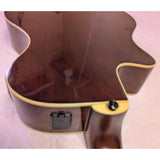 Yamaha APX 5A Acoustic Electric Guitar Spruce & Rosewood Taiwan Made Brown Works