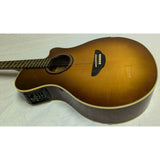 Yamaha APX 5A Acoustic Electric Guitar Spruce & Rosewood Taiwan Made Brown Works