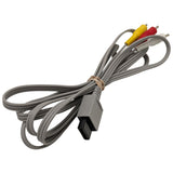 Wii Nintendo RVL-009 Composite AV Cable TV Audio Video RCA Jacks Cord Wii U Video Game