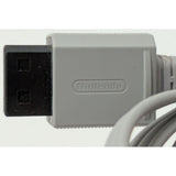 Wii Nintendo RVL-009 Composite AV Cable TV Audio Video RCA Jacks Cord Wii U Video Game
