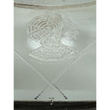 Ice Bucket Guardian Service Ware Aluminum Plastic Liner Glass Lid Medieval Axe Armor Vintage