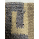 19X43 Artesanias Gultex Hand Woven Wool Table Runner Mexico Wall Art Rug Southwestern Striped Zapotec Navajo Style