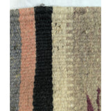 19X43 Artesanias Gultex Hand Woven Wool Table Runner Mexico Wall Art Rug Southwestern Striped Zapotec Navajo Style
