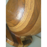 Solid Wood Mid-Century Table Lamp Teak Handmade Hardwoods