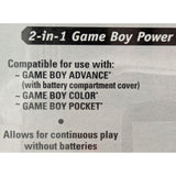 2in1 Nyko AC/Car Home Power Adapter Game Boy Advance Color Pocket Video Game Power Source GBA