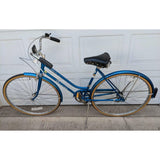 1979 Vintage Schwinn Suburban Ladies Blue Bike Bicycle Multi-Speed Cruiser Women's Girls