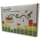 NEW USB Cassette Tape to MP3 Converter BlumWay Portable Cassette Recorder Player Auto-Reverse