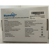 NEW USB Cassette Tape to MP3 Converter BlumWay Portable Cassette Recorder Player Auto-Reverse