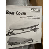 SOLD Harbor Master Boat Cover Model A 14-16 V-Hull Reflective Polyester Trailerable