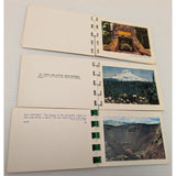 California Redwoods Oregon Craters Of The Moon Idaho 3 Souvenir Photo Booklet Lot 1960s Postcard