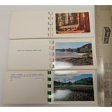 California Redwoods Oregon Craters Of The Moon Idaho 3 Souvenir Photo Booklet Lot 1960s Postcard