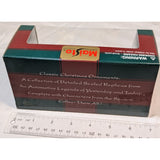 Yellow 1999 Maisto VW Bug Santa Reindeer Volkswagen Ornament Die-Cast Metal Christmas Beetle