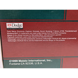 Yellow 1999 Maisto VW Bug Santa Reindeer Volkswagen Ornament Die-Cast Metal Christmas Beetle