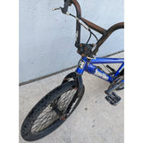 AS-IS Flair Dave Mirra Haro Blue BMX Vintage Fusion Crank Signature Series Bike Bicycle Freestyle 2001 Freestyle