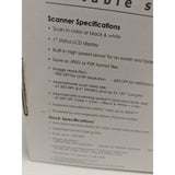 VuPoint Magic Wand Portable Scanner PDS ST450 VP Auto-Feed Dock (White) Portable Cordless