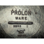 Prolon Ware Vintage Marbled Black Melamine Cafeteria Lunch Tray 6 Compartment