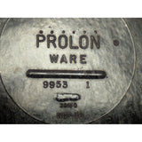 Prolon Ware Vintage Marbled Black Melamine Cafeteria Lunch Tray 6 Compartment