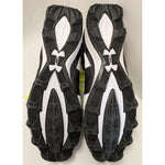 13 Size New Black White Under Armour Men's Crusher RM Football Cleats LaCrosse UA Shoes 1286600-001