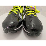 13 Size New Black White Under Armour Men's Crusher RM Football Cleats LaCrosse UA Shoes 1286600-001