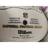 SIGNED Kurt Warner Wilson Mini NFL Autograph Football Leather Ball The Duke Box