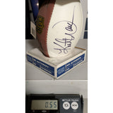 SIGNED Kurt Warner Wilson Mini NFL Autograph Football Leather Ball The Duke Box