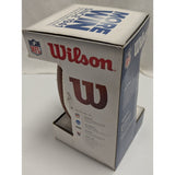 SIGNED Kurt Warner Wilson Mini NFL Autograph Football Leather Ball The Duke Box
